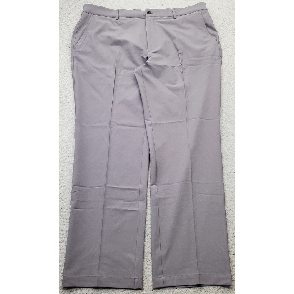 Dunning Golf Chino Pants Mens 38/30 Gray Performance Stretch Quick Dry D7S13P067